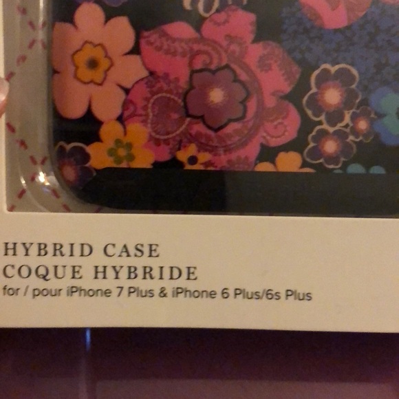 Vera Bradley Hybrid case iPhone 8+ 7+ 6+ 6s+ - Picture 3 of 5